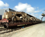 Afganistan’daki Hairatan ve Turghundi demiryoluyla taşıması