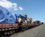 Afganistan’a demiryoluyla araç taşıması