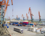 Перевалка грузов в порту Алят Азербайджан
