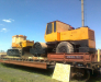 Railway transport of construction machinery in CIS countries