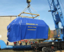 Railway transportation of diesel generators